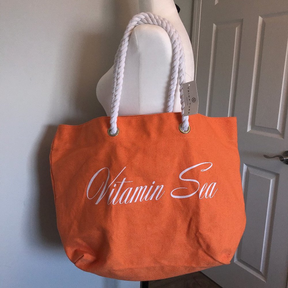 Trina Turk "Vitamin Sea" tote bag